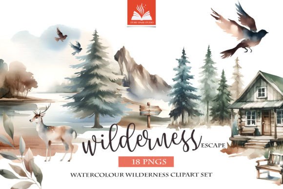 Download Wild Wood Forest Mountain Clipart - Premium Resources